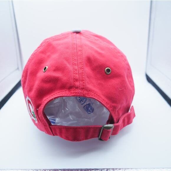 Ohio State Buckeyes Drew Pearson Hat Cap Red Adjustable - Picture 3 of 6